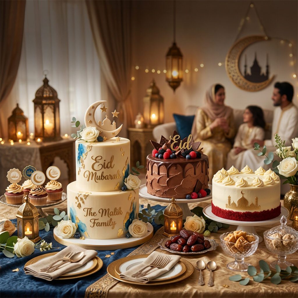 People Are Ordering Personalized Cakes for Eid