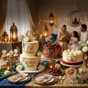 People Are Ordering Personalized Cakes for Eid