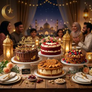 What Size Eid Cake Is Ideal for Family and Friends?